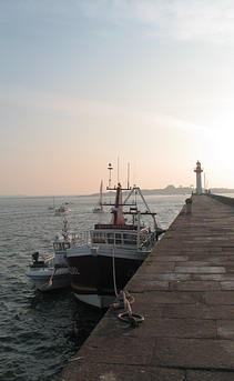 St Vaast-Tatihou-Le Phare à l'aube